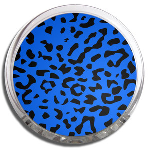 Blue Leopard Print - Fridge Magnet Memo Clip Blue Leopard Print - Fridge Magnet Memo Clip
