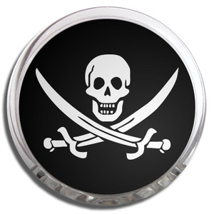 Jolly Roger - Fridge Magnet Memo Clip Jolly Roger - Fridge Magnet Memo Clip