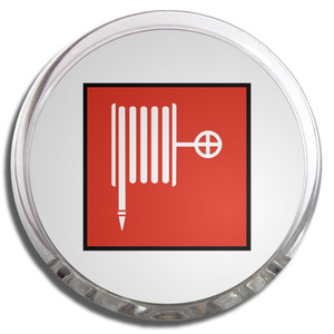 Fire Hose - Fridge Magnet Memo Clip Fire Hose - Fridge Magnet Memo Clip