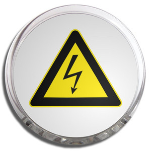 High Voltage - Fridge Magnet Memo Clip High Voltage - Fridge Magnet Memo Clip