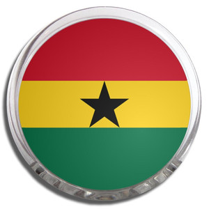 Ghana Flag - Fridge Magnet Memo Clip