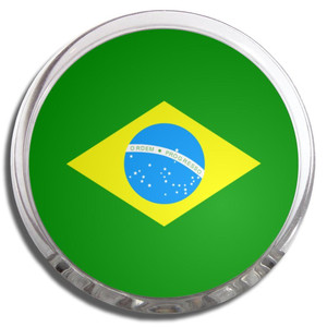 Brazil Flag - Fridge Magnet Memo Clip Brazil Flag - Fridge Magnet Memo Clip
