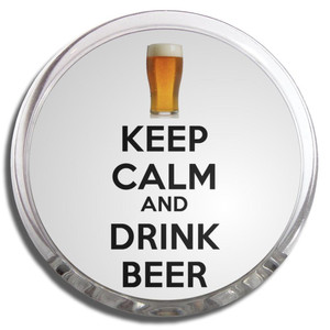 Keep Calm and Drink Beer - Fridge Magnet Memo Clip Keep Calm and Drink Beer - Fridge Magnet Memo Clip