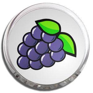 Fruit Machine Grapes - Fridge Magnet Memo Clip Fruit Machine Grapes - Fridge Magnet Memo Clip