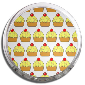 Cupcake Pattern - Fridge Magnet Memo Clip Cupcake Pattern - Fridge Magnet Memo Clip