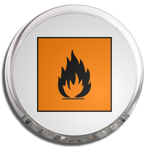 Flammable - Fridge Magnet Memo Clip Flammable - Fridge Magnet Memo Clip