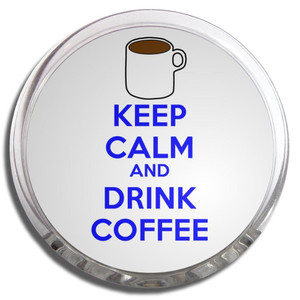Keep Calm and Drink Coffee - Fridge Magnet Memo Clip Keep Calm and Drink Coffee - Fridge Magnet Memo Clip