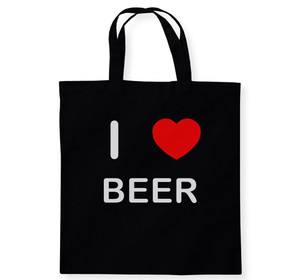 I Love Beer - Cotton Tote Bag I Love Beer - Cotton Tote Bag