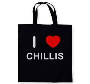 I Love Chillis - Cotton Tote Bag