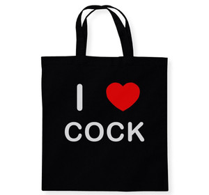 I Love C*ck - Cotton Tote Bag