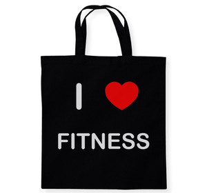 I Love Fitness - Cotton Tote Bag I Love Fitness - Cotton Tote Bag