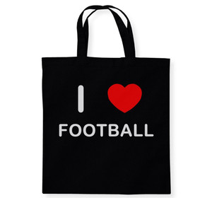 I Love Football - Cotton Tote Bag I Love Football - Cotton Tote Bag