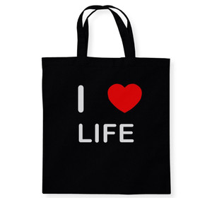 I Love Life - Cotton Tote Bag I Love Life - Cotton Tote Bag