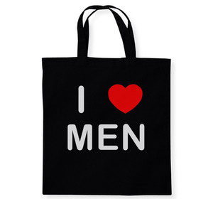 I Love Men - Cotton Tote Bag