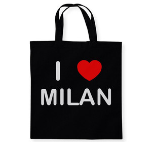 I Love Milan - Cotton Tote Bag