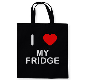 I Love My Fridge - Cotton Tote Bag I Love My Fridge - Cotton Tote Bag