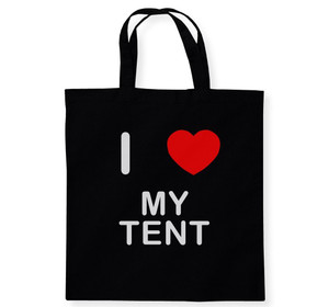 I Love My Tent - Cotton Tote Bag I Love My Tent - Cotton Tote Bag