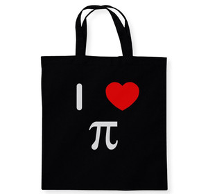 I Love Pi - Cotton Tote Bag