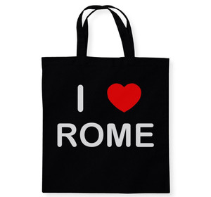 I Love Rome - Cotton Tote Bag I Love Rome - Cotton Tote Bag