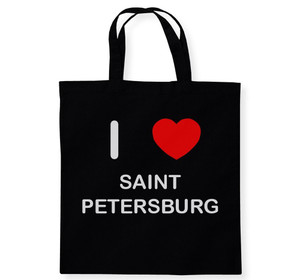 I Love Saint Petersburg - Cotton Tote Bag