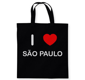 I Love Sao Paulo - Cotton Tote Bag I Love Sao Paulo - Cotton Tote Bag