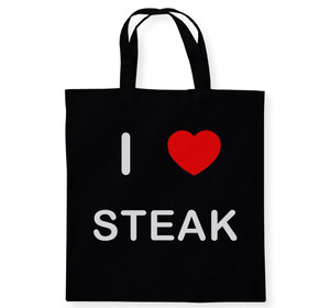 I Love Steak - Cotton Tote Bag I Love Steak - Cotton Tote Bag