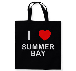 I Love Summer Bay - Cotton Tote Bag