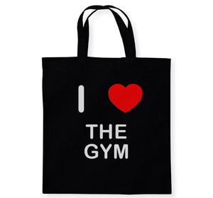 I Love The Gym - Cotton Tote Bag