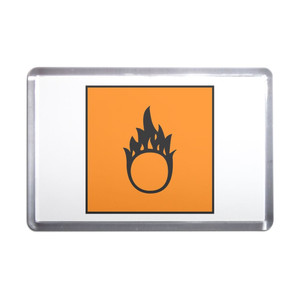 Oxydising - Plastic Fridge Magnet