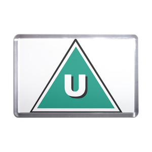 U Certificate - Plastic Fridge Magnet U Certificate - Plastic Fridge Magnet