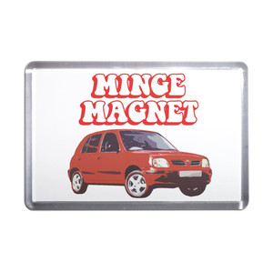 Minge Magnet - Plastic Fridge Magnet Minge Magnet - Plastic Fridge Magnet