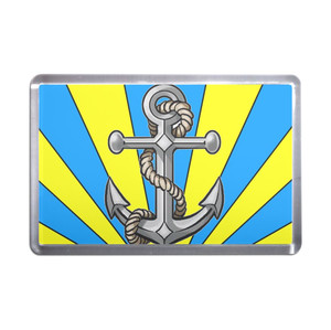 Anchor - Plastic Fridge Magnet