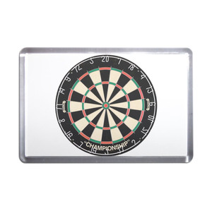 Dartboard - Plastic Fridge Magnet
