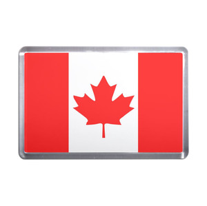 Canada Flag - Plastic Fridge Magnet Canada Flag - Plastic Fridge Magnet
