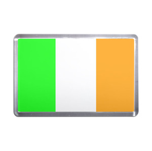 Ireland Flag - Plastic Fridge Magnet Ireland Flag - Plastic Fridge Magnet