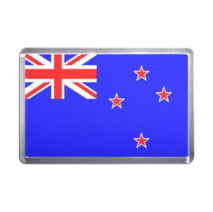 New Zealand Flag - Plastic Fridge Magnet New Zealand Flag - Plastic Fridge Magnet