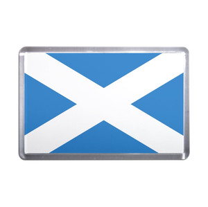 Scotland Flag - Plastic Fridge Magnet Scotland Flag - Plastic Fridge Magnet