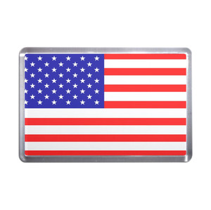 USA Flag - Plastic Fridge Magnet USA Flag - Plastic Fridge Magnet