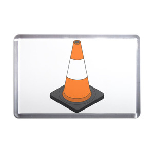 Traffic Cone - Plastic Fridge Magnet Traffic Cone - Plastic Fridge Magnet
