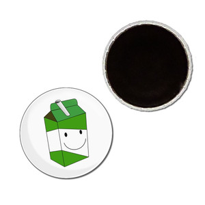 Apple Juice Carton - Button Badge Fridge Magnet Apple Juice Carton - Button Badge Fridge Magnet