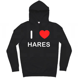 I Love Hares - Hoodie