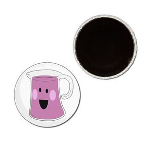 Jug of Juice - Button Badge Fridge Magnet Jug of Juice - Button Badge Fridge Magnet