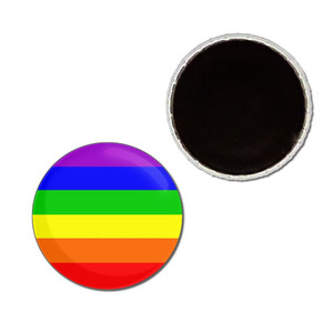 Gay Flag - Button Badge Fridge Magnet Gay Flag - Button Badge Fridge Magnet