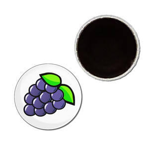 Fruit Machine Grapes - Button Badge Fridge Magnet Fruit Machine Grapes - Button Badge Fridge Magnet
