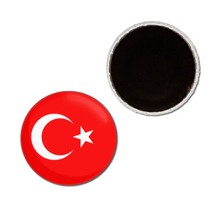Turkey Flag - Button Badge Fridge Magnet Turkey Flag - Button Badge Fridge Magnet