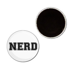 Varsity Nerd - Button Badge Fridge Magnet Varsity Nerd - Button Badge Fridge Magnet