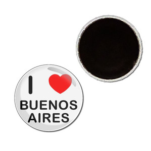 I Love Buenos Aires - Button Badge Fridge Magnet I Love Buenos Aires - Button Badge Fridge Magnet