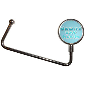 Show Me Your Tweets - Handbag Table Hook Hanger