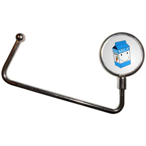 Milk Carton - Handbag Table Hook Hanger Milk Carton - Handbag Table Hook Hanger