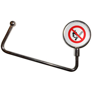 No Naked Flames - Handbag Table Hook Hanger